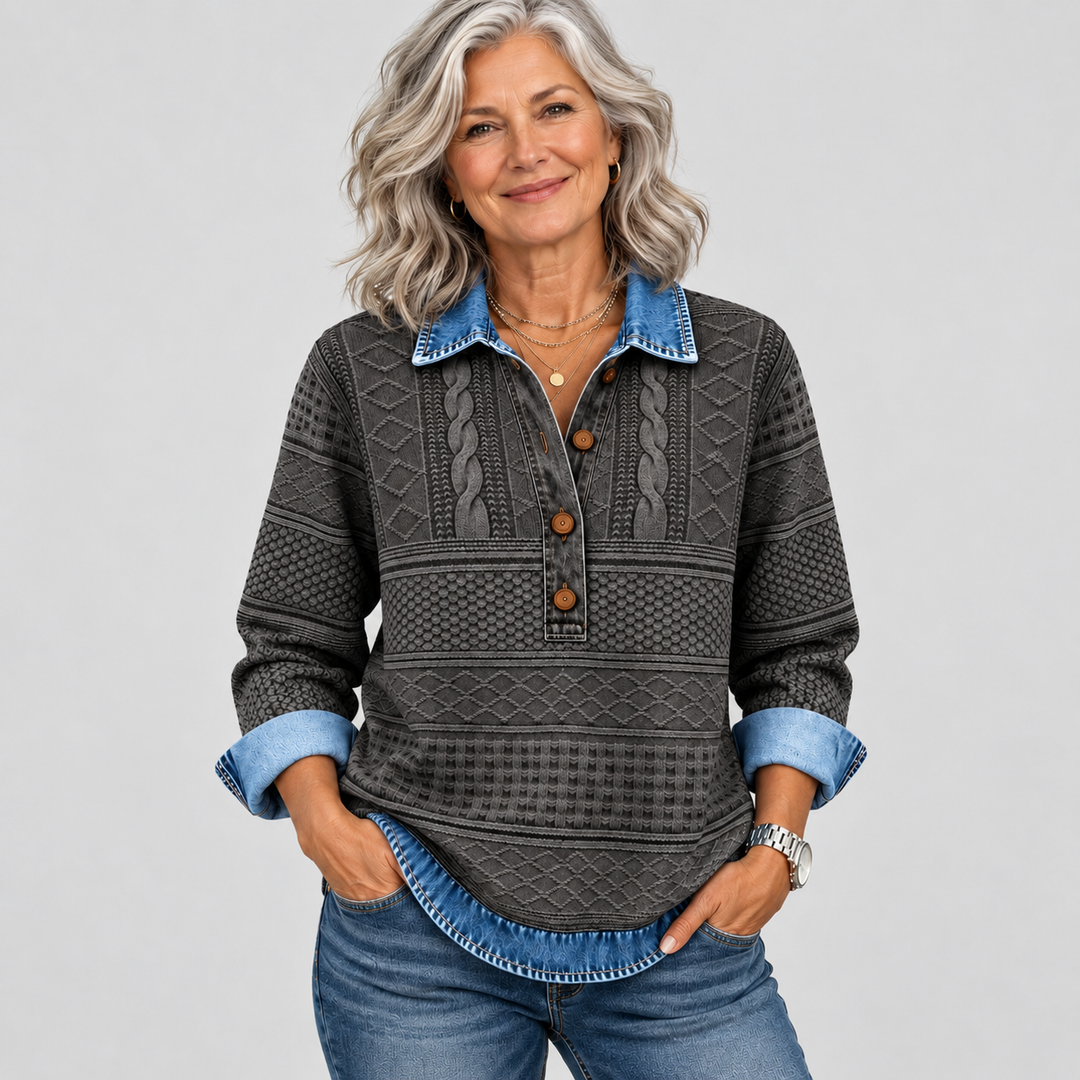 Deanna | Vintage Cable Knit Jumper