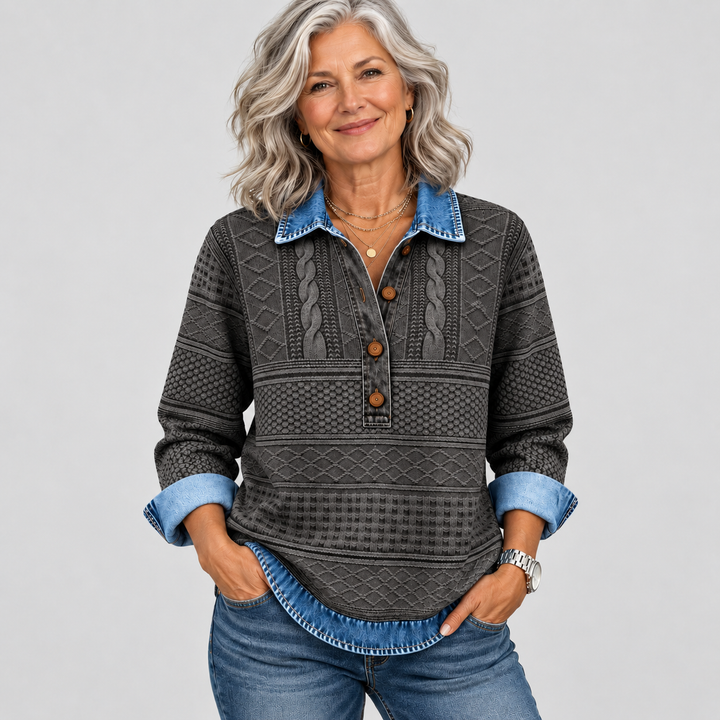 Deanna | Vintage Cable Knit Jumper