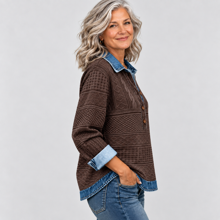 Deanna | Vintage Cable Knit Jumper