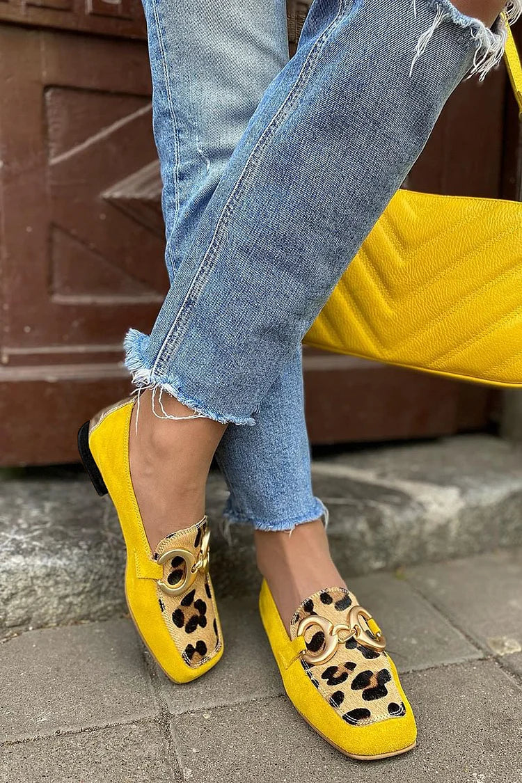 Emelie | Animal Print Loafers