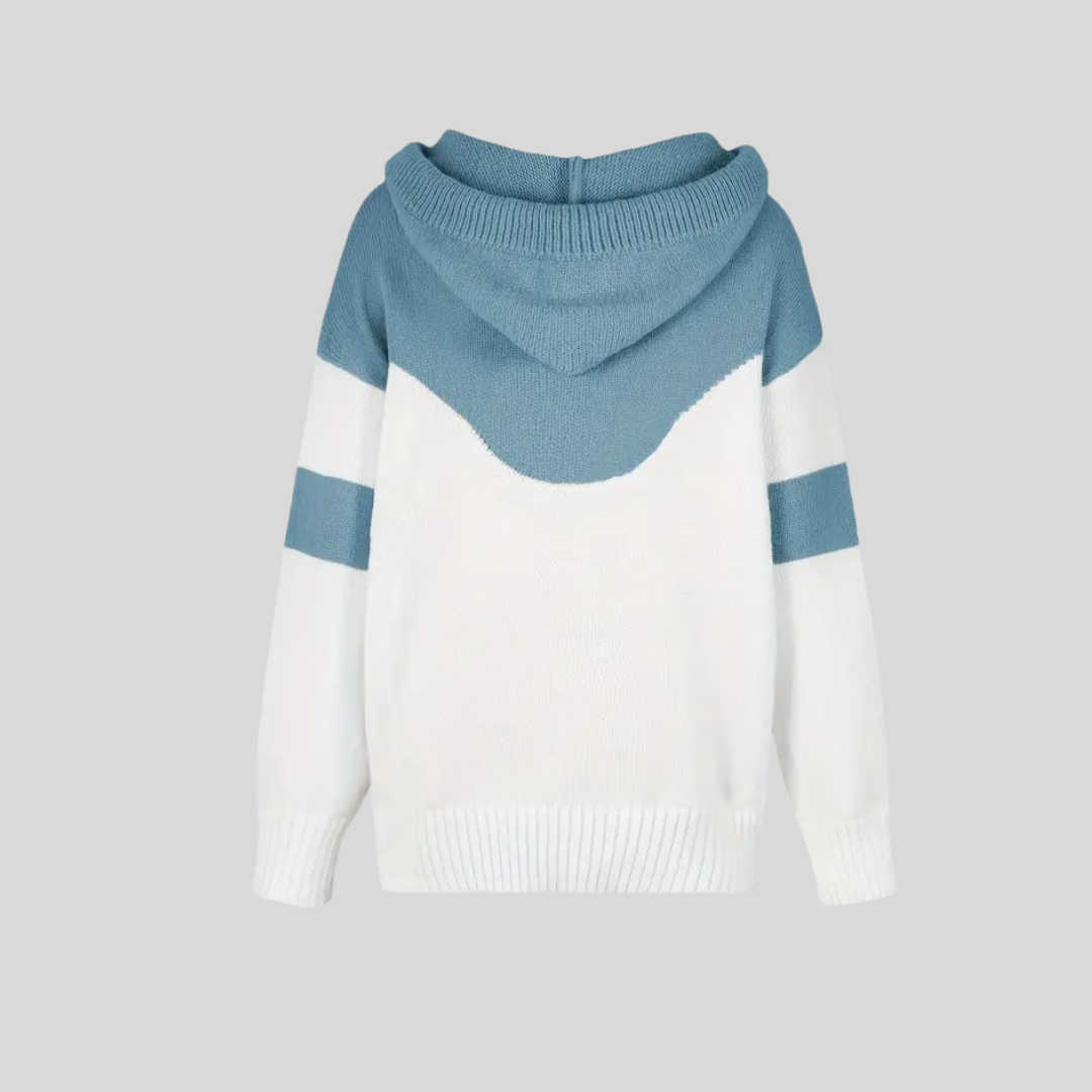 Ríona | Dual-Tone Cosy Hoodie