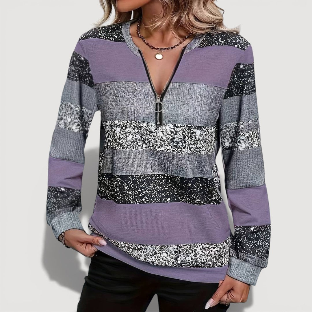 Rylie | Cosy Zip Sweater