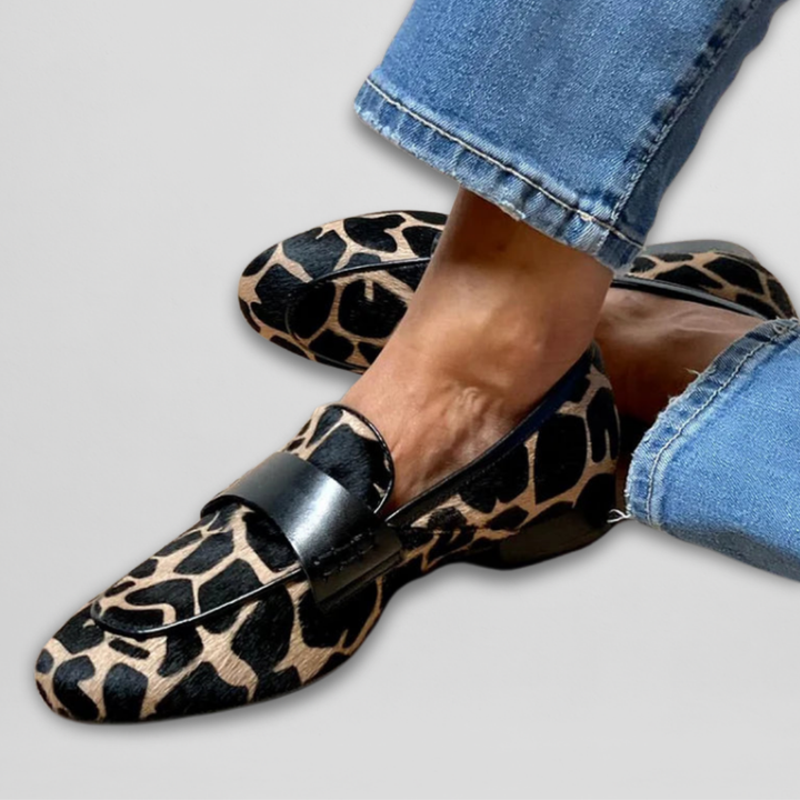 Rosalee | Leopard Print Loafers