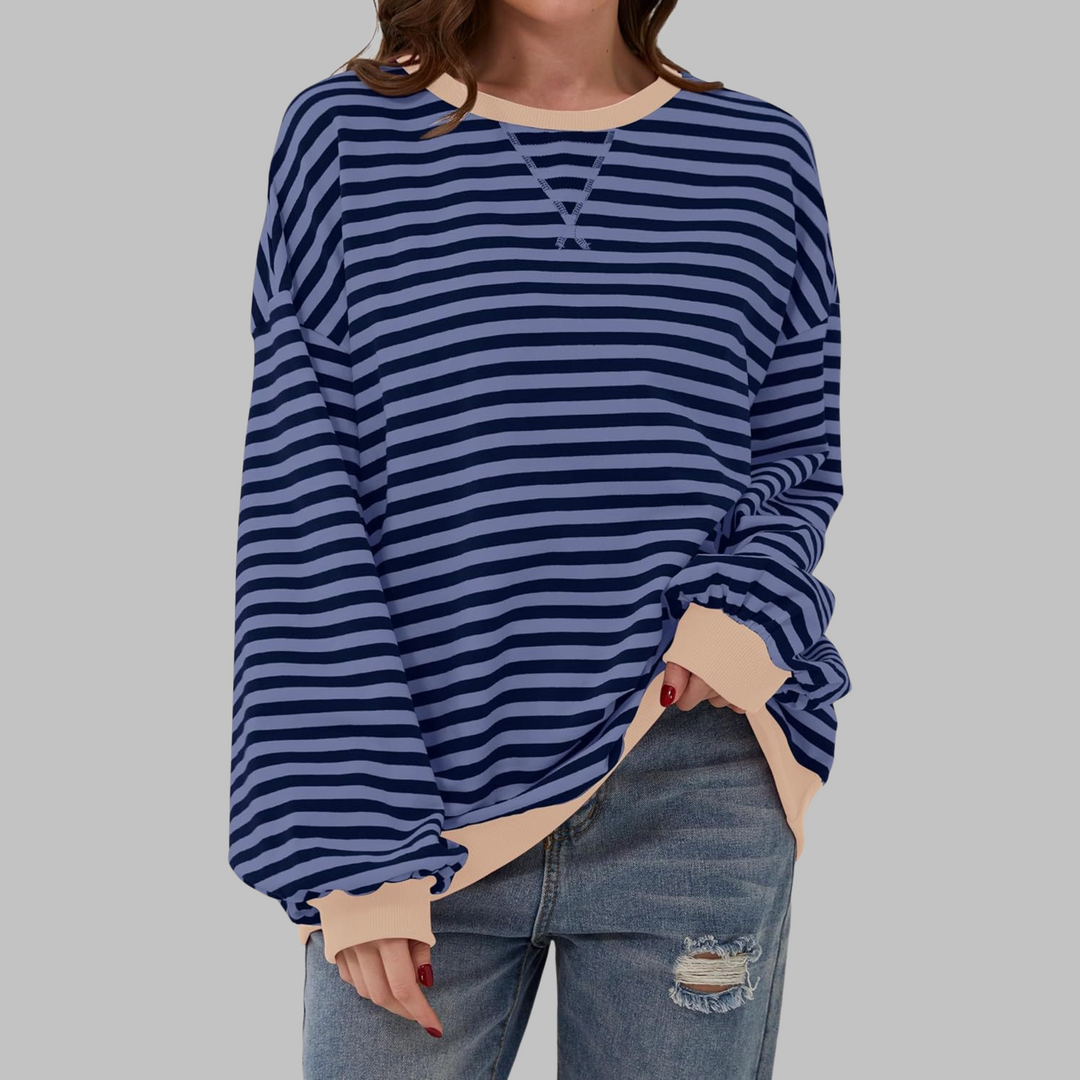 Shelley | Striped Sweatshirt