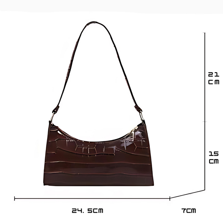 Iris | Shiny Leather Bag