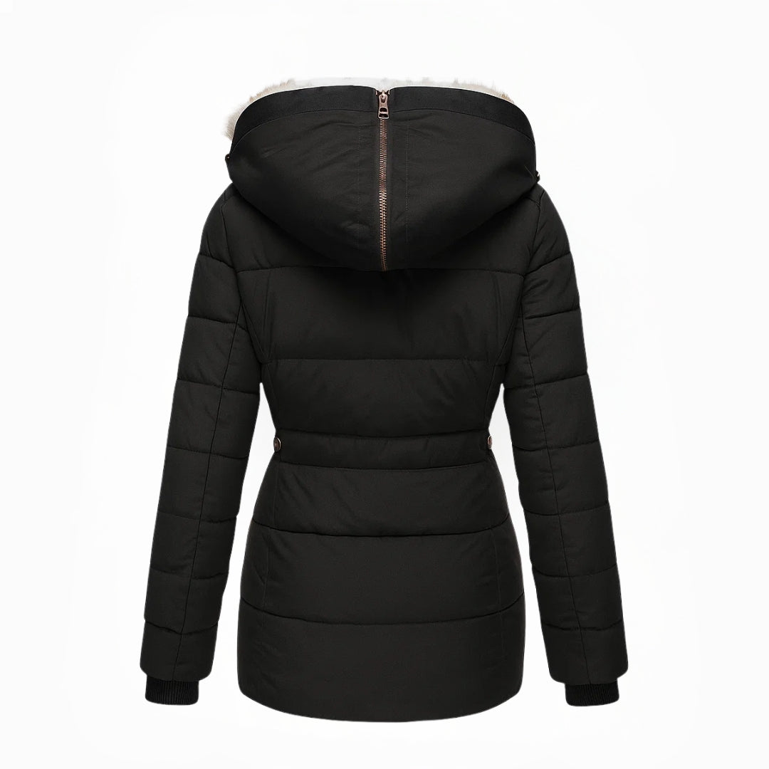 Evelyn | Faux Fur-Lined Winter Coat