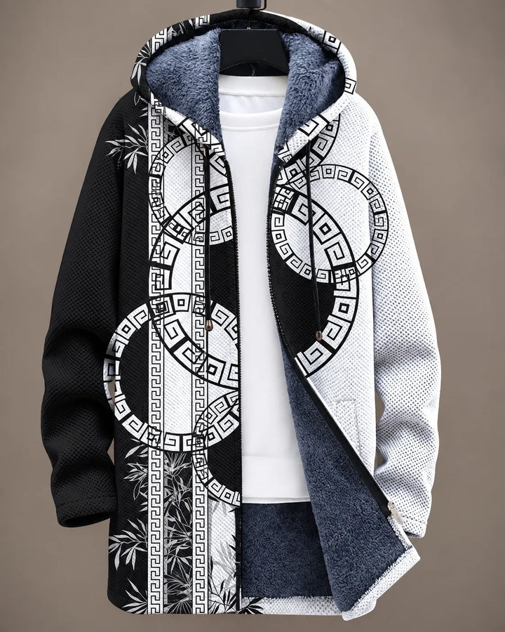 Wynne | Rainbow Checkered Hooded Jacket