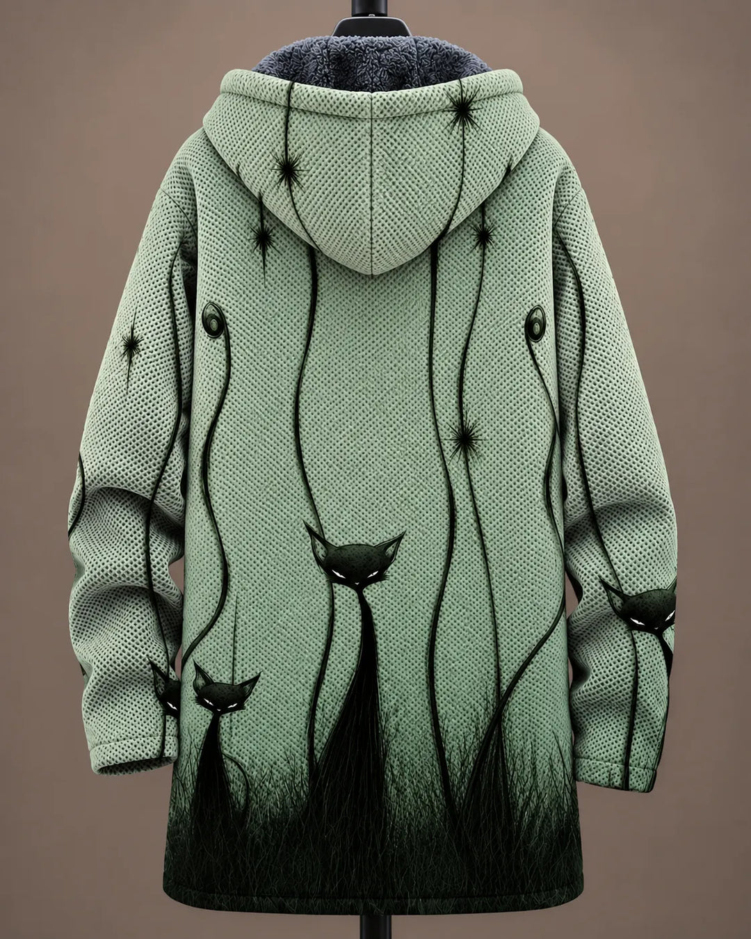 Octavian | Whimsical Cat Hooded Jacket