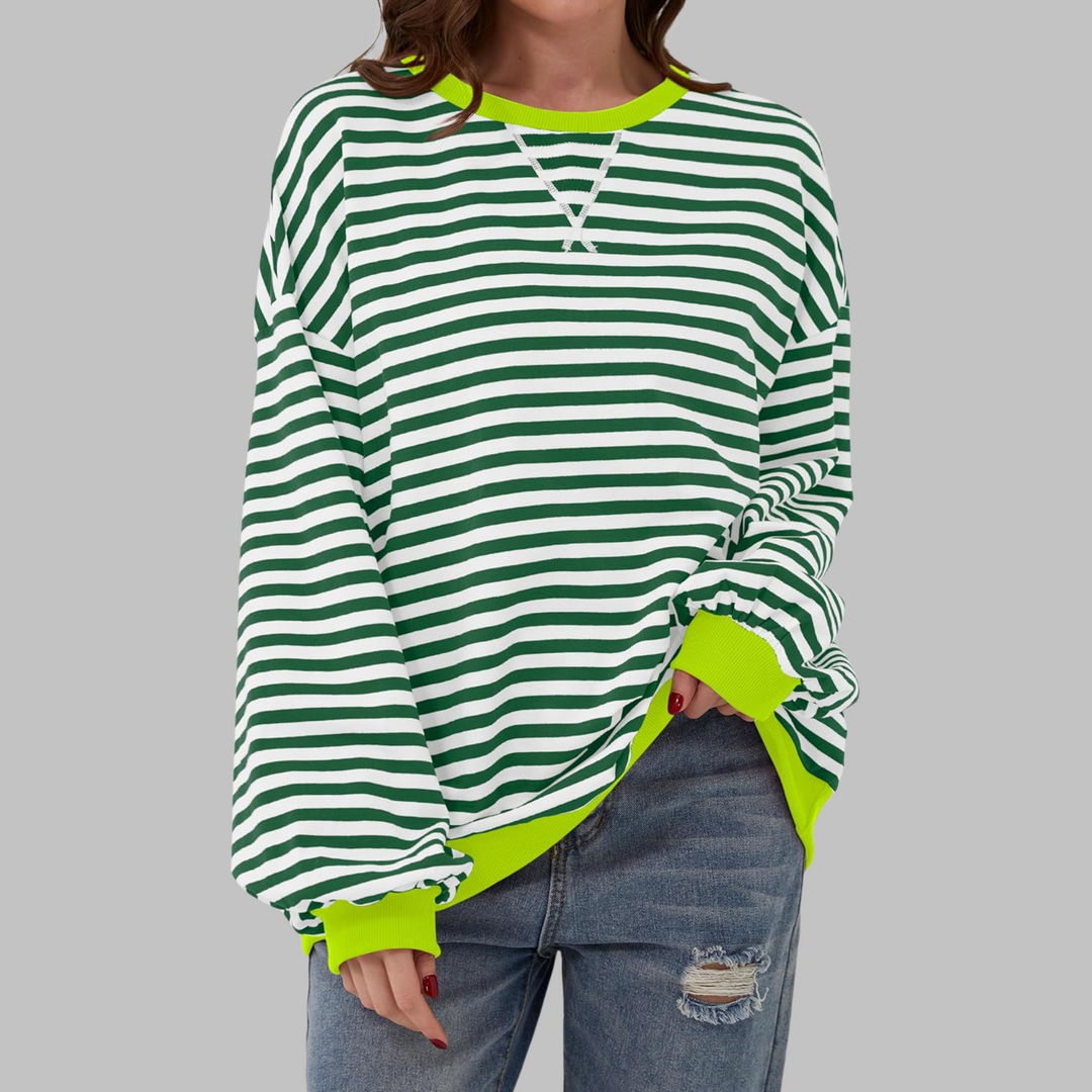 Luka | Casual Striped Sweatshirt