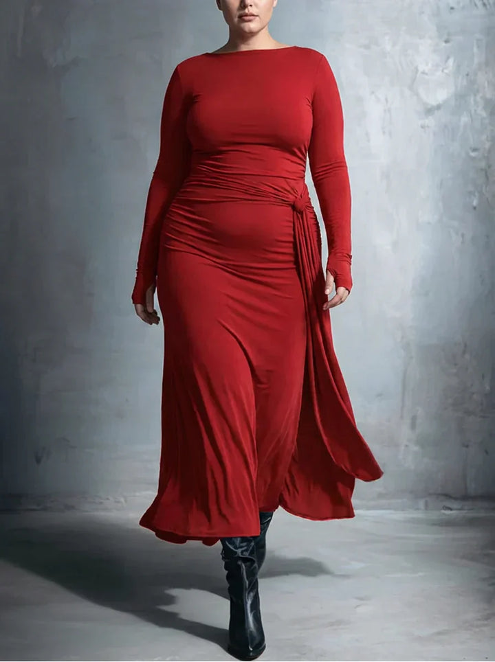 Naiara ❘ Maxi dress with side knot