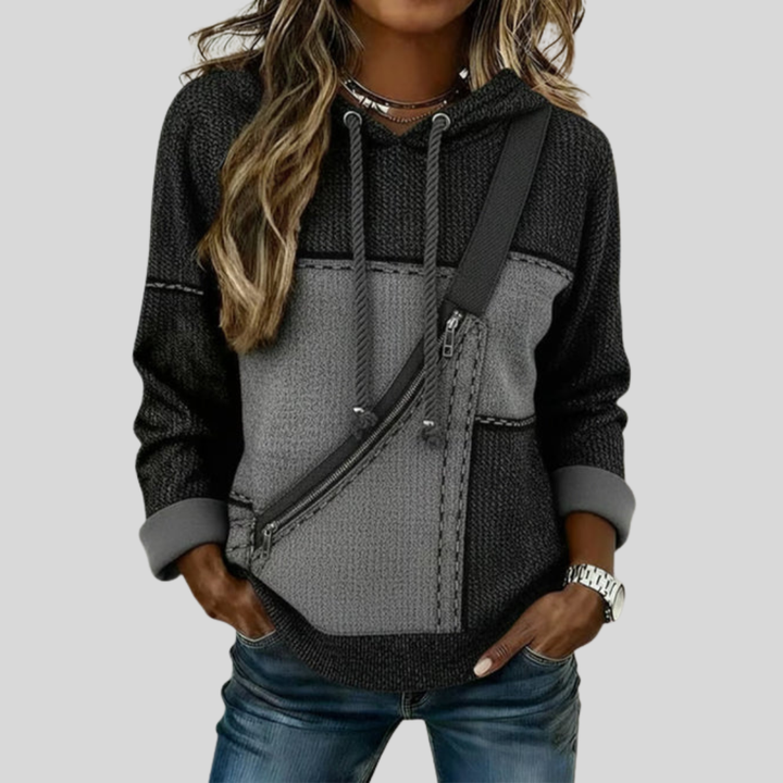 Romina | Soft Knit Hooded Sweater