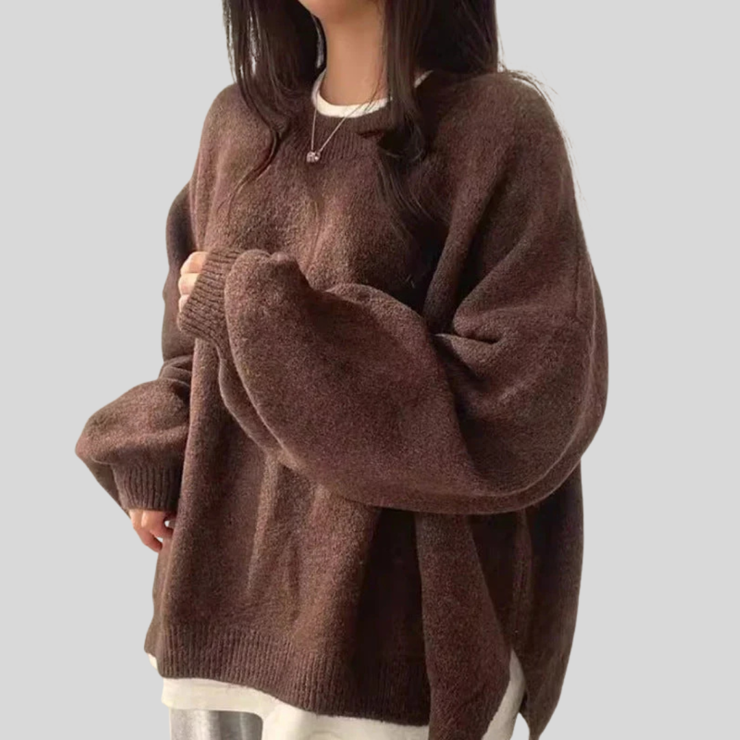 Violetta | Cozy Round Neck Sweater