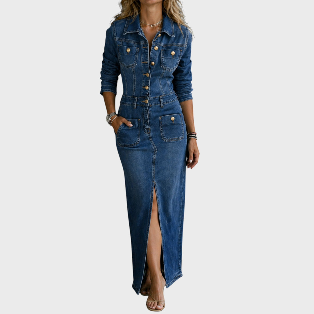 Leila | Classic Denim Dress