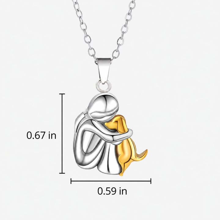 Poppy | Necklace with Dog Pendant