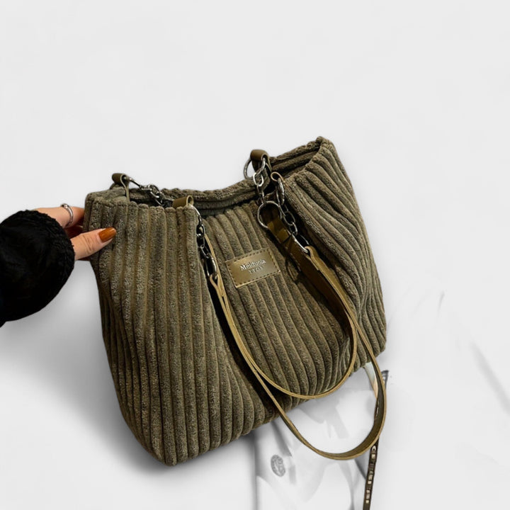 Florence | Soft Cord Shoulder Bag