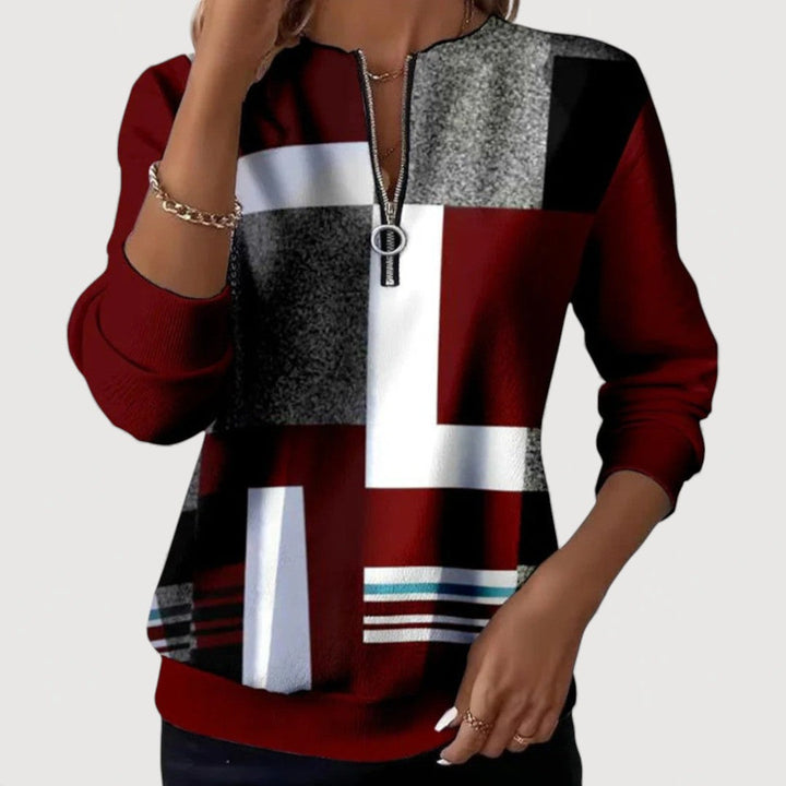 Elisia | Cosy Zip Sweater