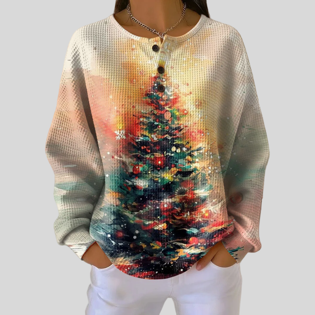 Ella | Christmas Tree Sweatshirt