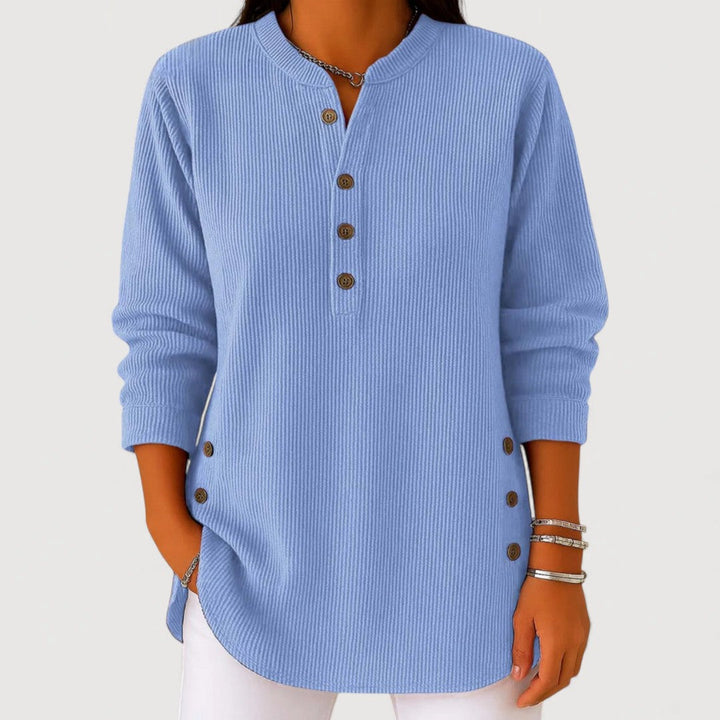 Anika | Cosy Button Top
