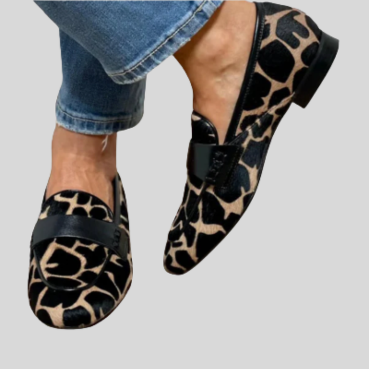 Rosalee | Leopard Print Loafers