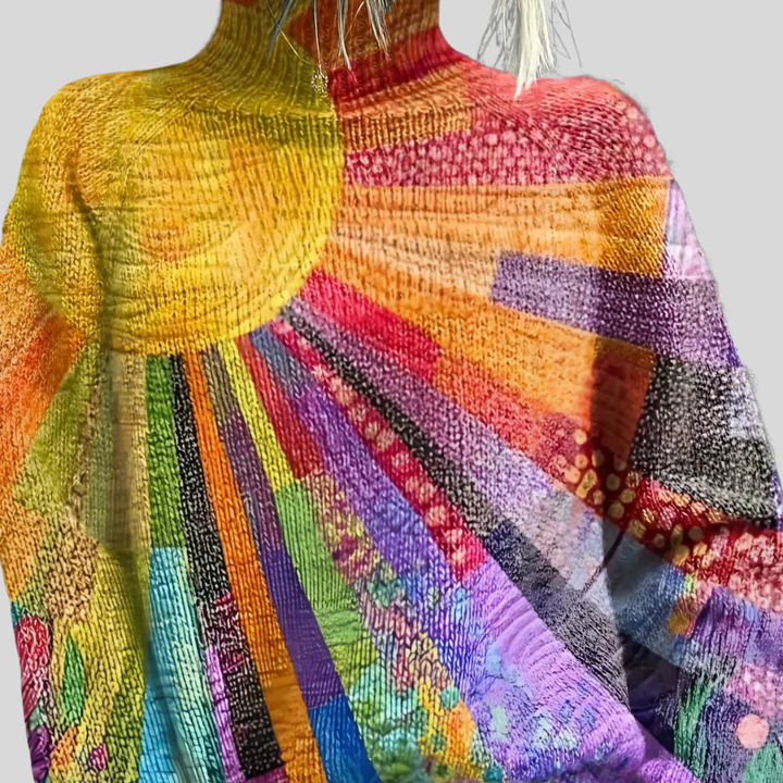 Zinnia | Sunshine Turtleneck Sweater