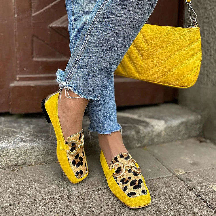 Emelie | Animal Print Loafers