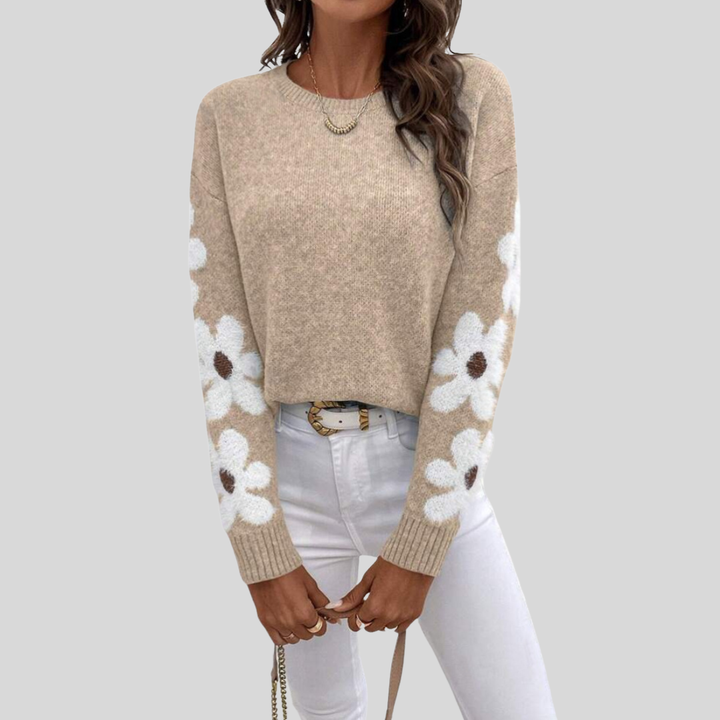 Zoey | Floral Pattern Sweater