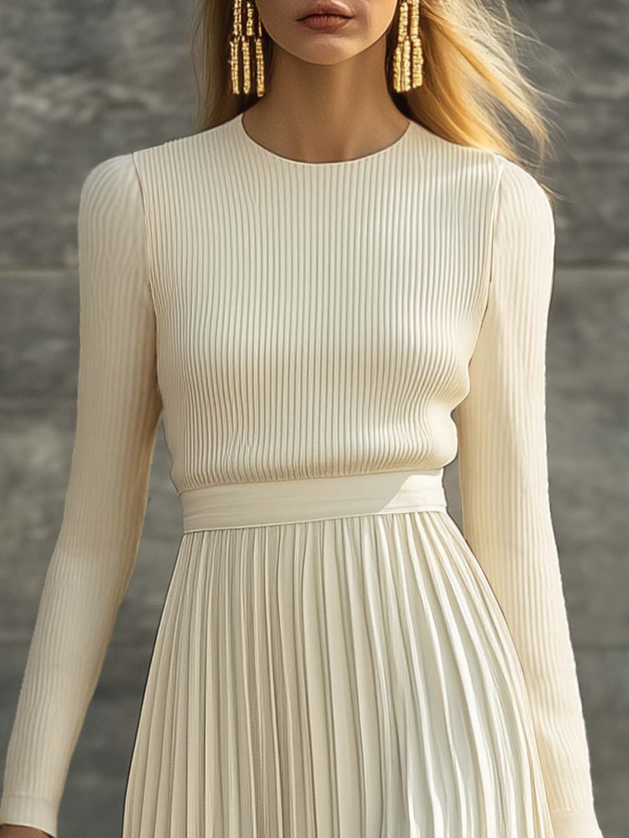 Cosima | Knitted Satin Dress