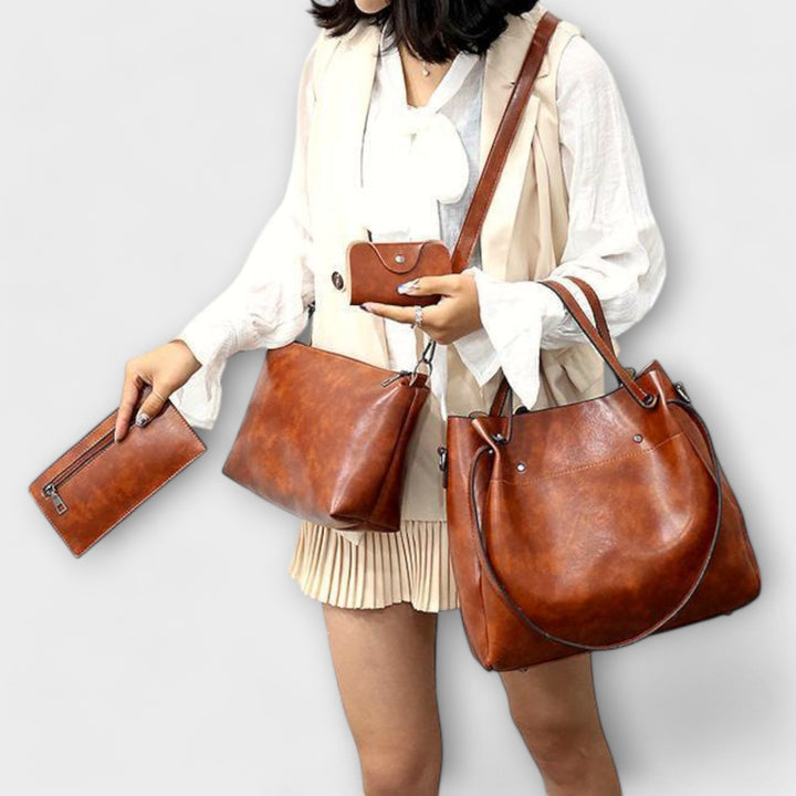 Josephine | 4-Piece Vintage Bag Set