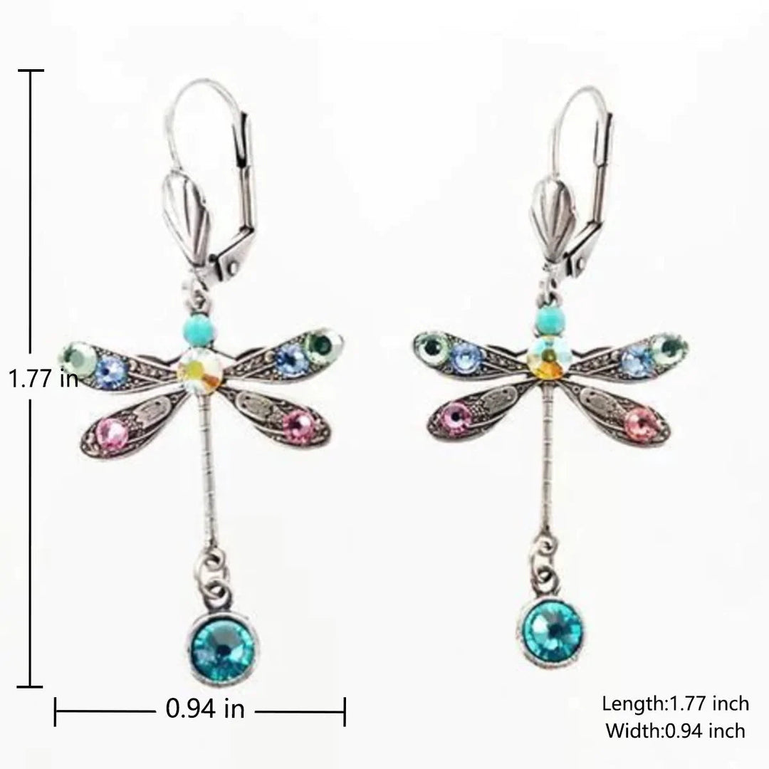 Rosabettina | Carved Dragonfly Earrings