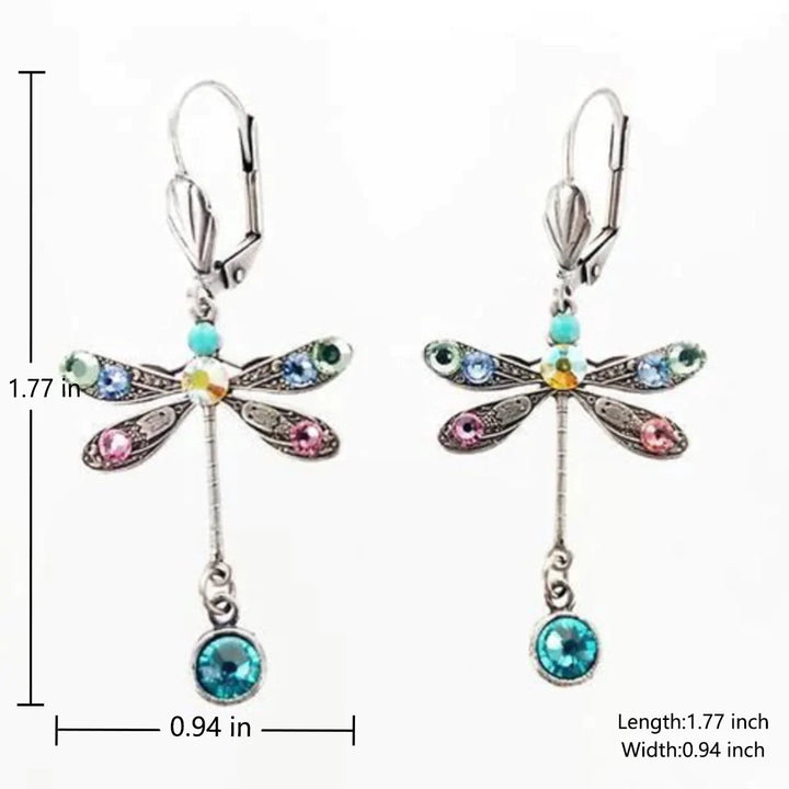 Rosabettina | Carved Dragonfly Earrings