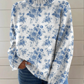 Cream & Blue