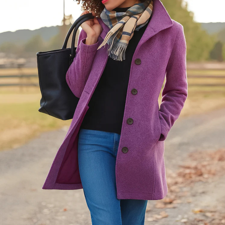 Patience | Classic Button-Front Coat