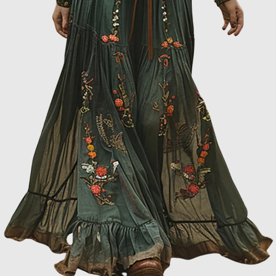 Reva | Romantic Boho Maxi Dress