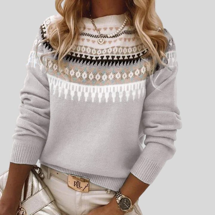 Avery | Fair Isle Knit Sweater