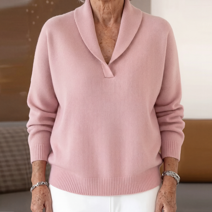 Lettie | V-Neck Knit Jumper