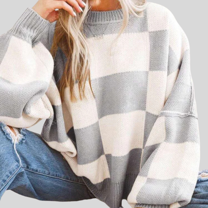 Reverie | Casual Plaid Sweater