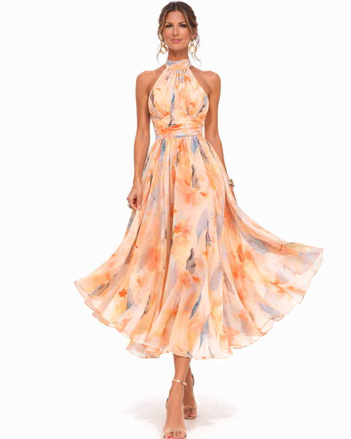 Aurora | Halter Neck Dress