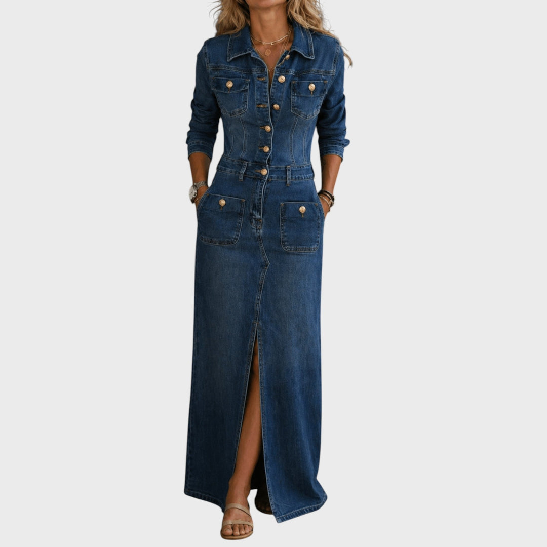 Leila | Classic Denim Dress