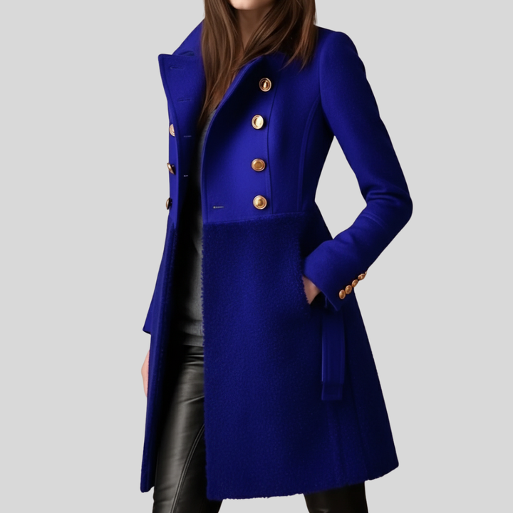 Havory | Structured Shearling Long Coat
