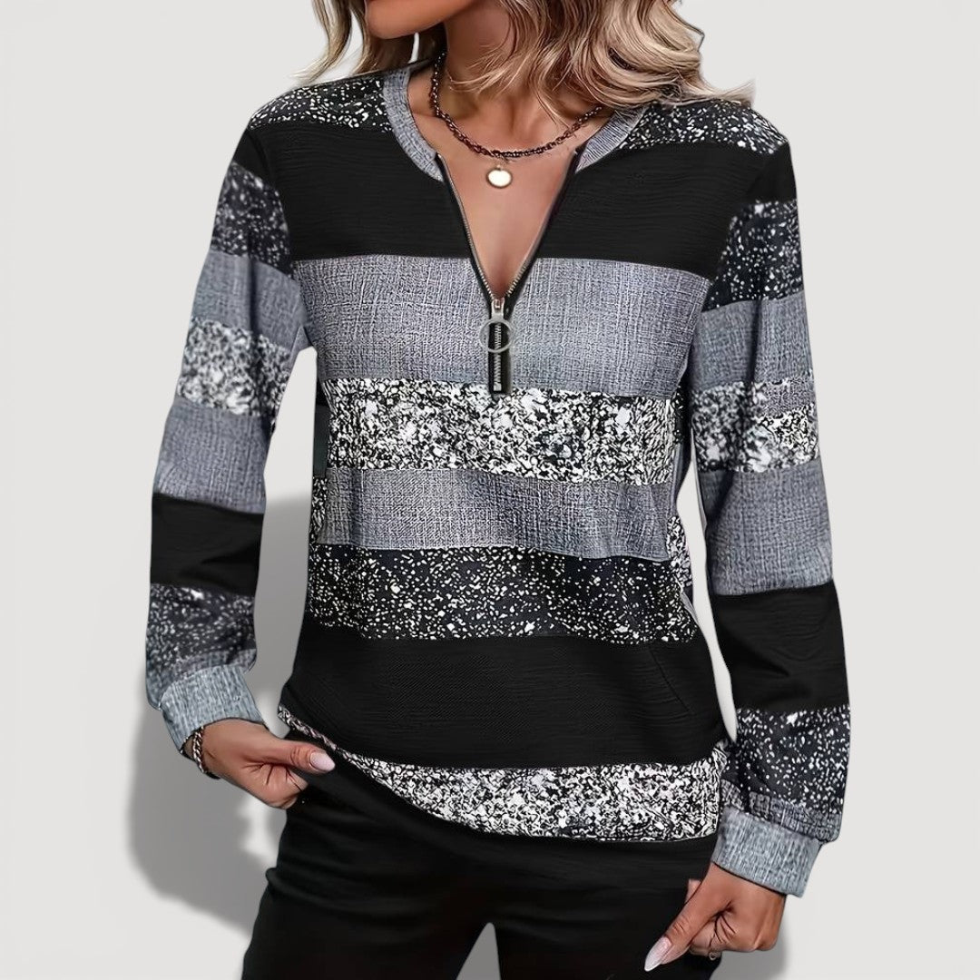 Rylie | Cosy Zip Sweater