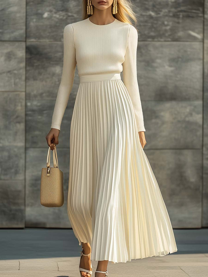 Cosima | Knitted Satin Dress