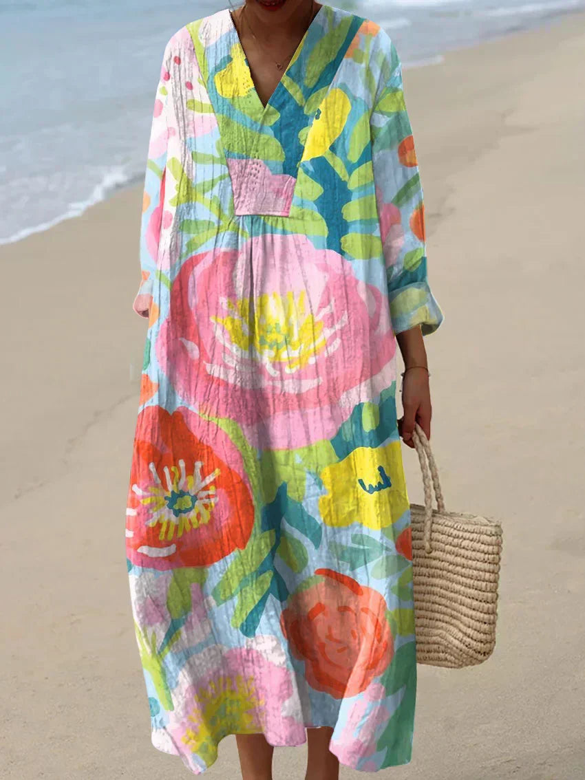 Dina | Cotton Dress Inspired by Artists