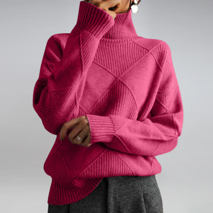 Zipporah | Cozy Ribbed Turtleneck