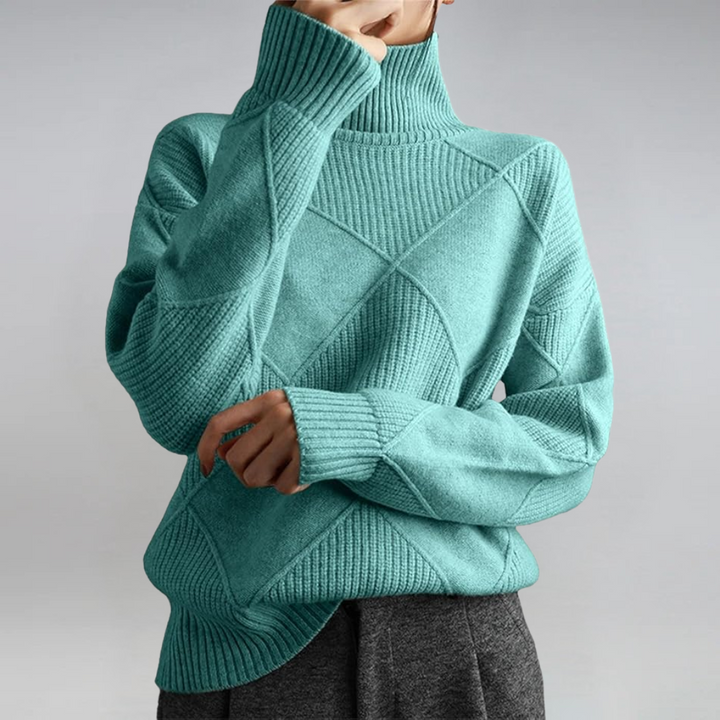 Zipporah | Cozy Ribbed Turtleneck