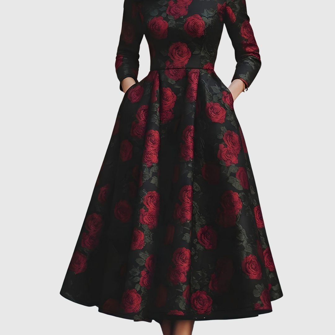 Briar | Elegant Vintage Floral Maxi