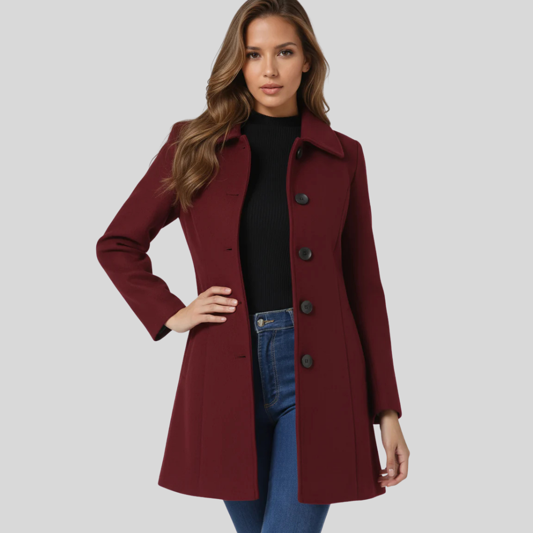 Josephine | Single Breasted Winter Trench Coat