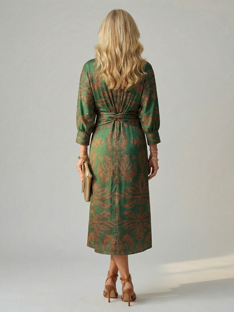 Evelyn | Midi Wrap Dress