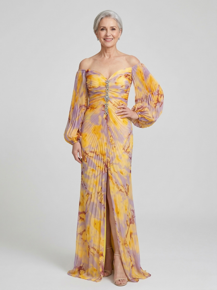 Bellamy | Elegant Dress with V-Neckline