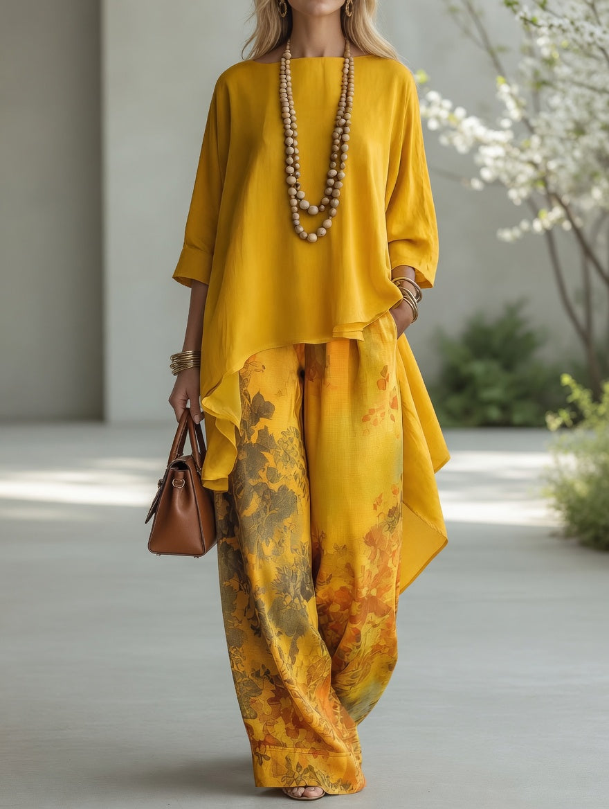 Zetta | Vintage Bohemian Two-Piece Set