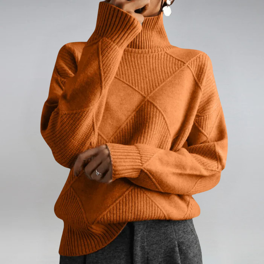 Zipporah | Cozy Ribbed Turtleneck